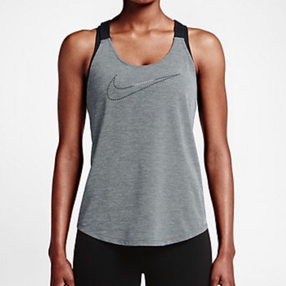 Nike elastika keyhole veneer women's training tank